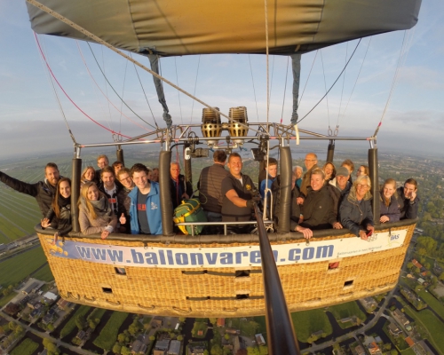 Ballonvaart Waddinxveen naar Haastrecht